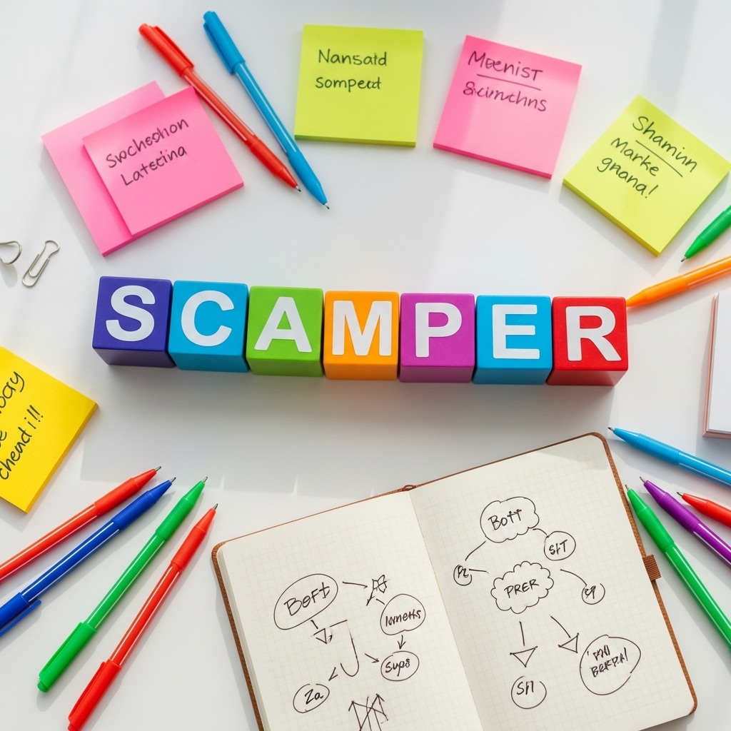 SCAMPER: kreatywność w zasięgu ręki