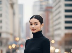 Czarny golf à la Audrey: ponadczasowy szyk w nowoczesnym wydaniu