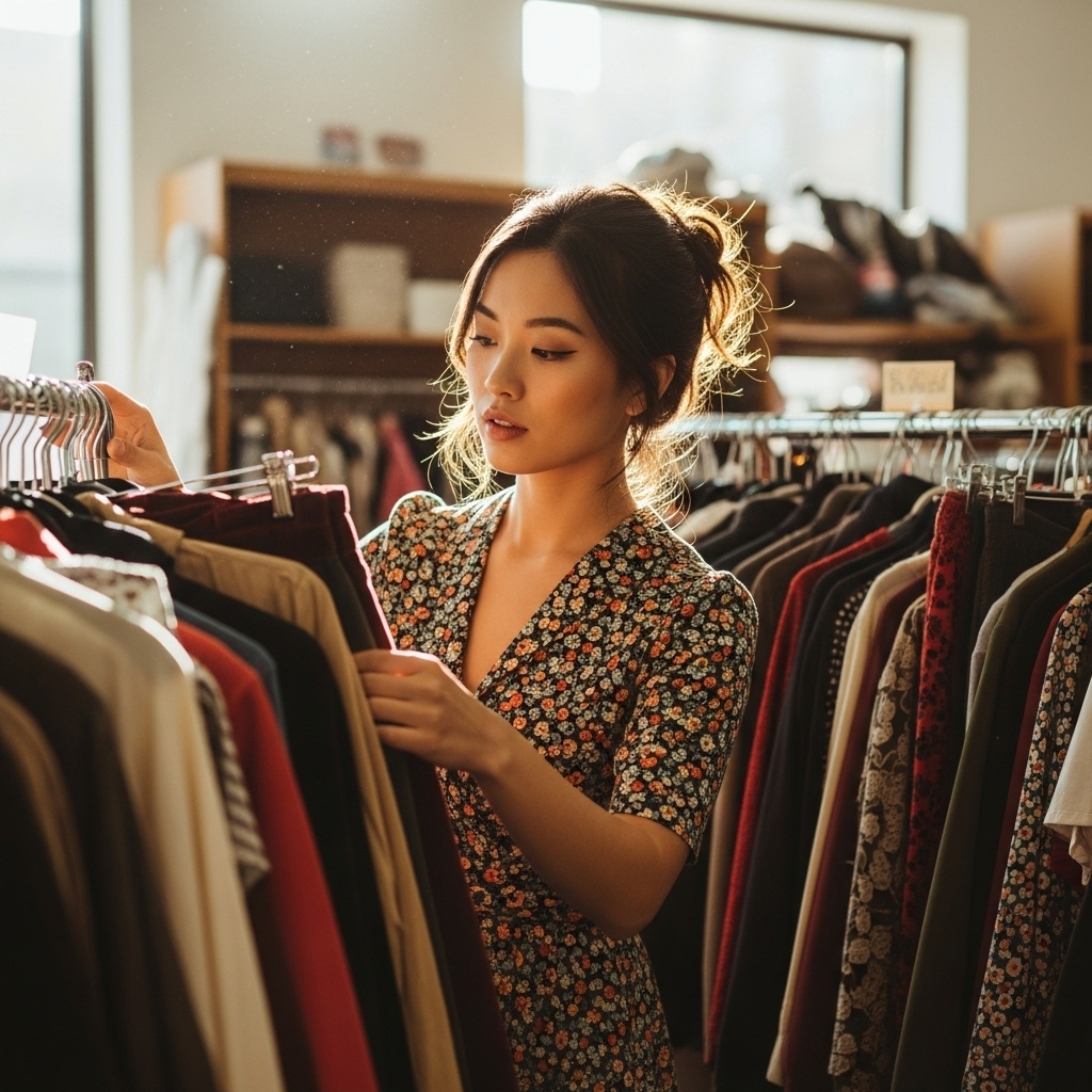 Odzież z drugiego obiegu: moda z odpowiedzialnością